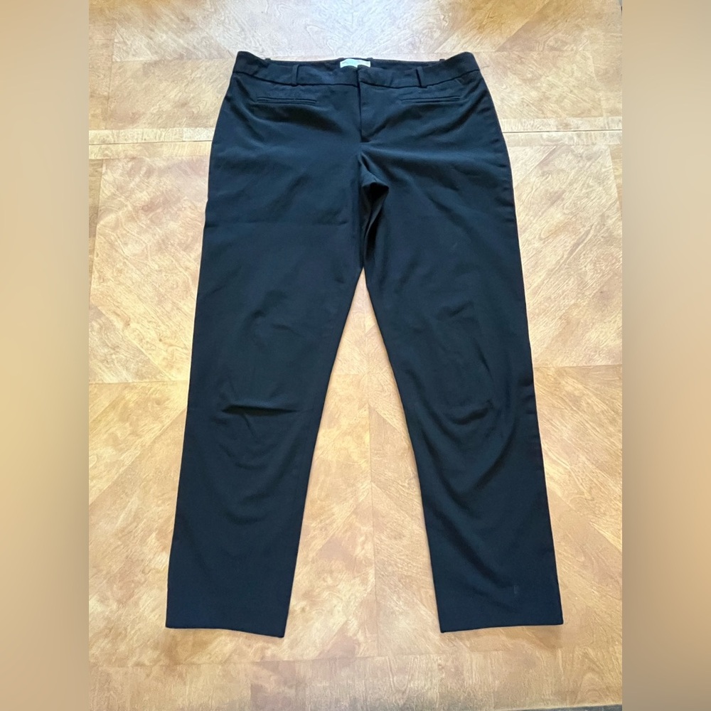 GAP Black Slim Cropped Pants | Size 12 Tall